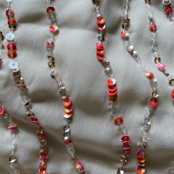 Jennifer Lopez Cap Sleeve top with sequins detail - Picture 8 of 8